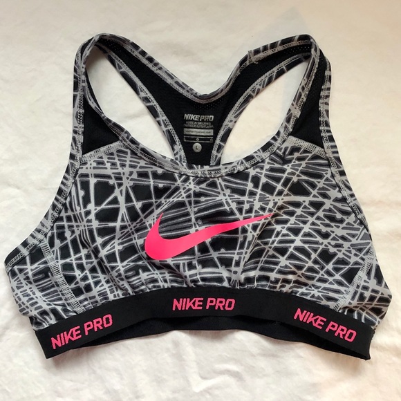 nike pro dri fit bra